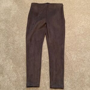 Ann Taylor faux suede skinny pants